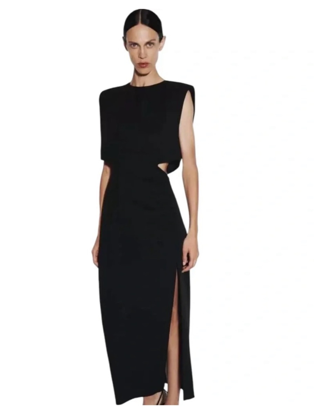 NWT Zara Cutout Dress with Side Slit